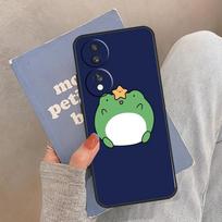 Cute Funny Frog Case For Honor Magic 8 7 6 5 Pro Cover For Honor 400 200 X9c X9b X9a X8a X8b 50 70 90 Lite Honor Magic7 Pro