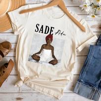 Vintage Sade Adu Music T-Shirt Short Sleeve All Size S to 5XL IL928 Unisex T-Shirt XXXXL