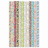 Oil Painting Series Origami Paper Colorful Decorative Floral Craft Paper Double-Sided Printed Paper Star Strips DIY Scrapbooking