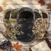Camouflage Tactical Cycling Full Face Mask Cover Outdoor Balaclava Hat Gear Sports Hunting Hiking Ski Mask Hunting Scarf Hat One size fits all juoda
