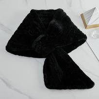 Women's High-End Rabbit Fur Shawl Real Fur Warp Cape for Formal Occasions for Winter juoda