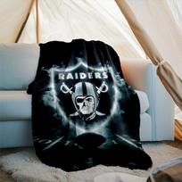 1PC Raiders Football Legacy Printed Soft Flannel Blanket Throw for Adult Bedroom Living Room Sofa Camping Travel Fan gifts Christmas Gifts 75x90cm