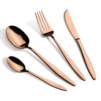 Sztućce 24 elem. berlinger haus bh-3062 połysk rose gold lumarko!