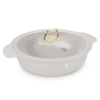 Garnek tytanowy hot pot z pokrywą 30cm berlinger haus bh-8628 sahara lumarko!
