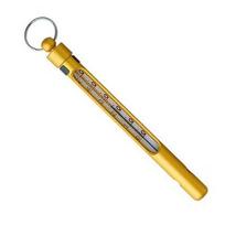 Puzzle Design Alumite Water Thermometer ZAC-921 Gold aluminum auksas
