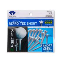DAIYA GOLF Golf Tee Repro Tee Short Unisex Right-handed White short balta