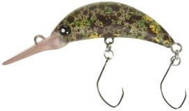 Mukai Lure ZANMU-IDO Standard 14 Winning W Brown. Total length 35mm ruda