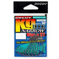 DECOY Decoy Worm 37 Kilo Hook Narrow #1 NS Black #1 juoda