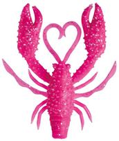 Gamakatsu LUXXE Octorize Norinori Claw Jumbo (3 pieces) 4.2 inch 4.2 inches rožinė