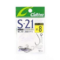OWNER S-21 Single Hook 21 8 11572 No. 8 juoda