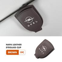 Q3-Car Sun Visor Glasses Universal Holder Clip Auto Accessories For Opel Insignia Corsa Zafira Mokka Grandland Antara Ampera