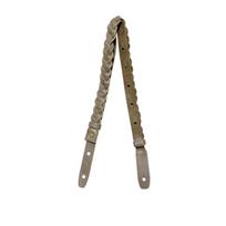 Kalapu Genuine Leather Ukulele Strap Hazel Brown Endpin Made in KIWAYA×AQUBE KAQB-HB (Kalapu Type, Japan)