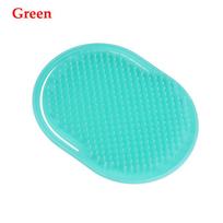 1PC Round Pocket Travel Black Hair Comb Brush Men Beard Brush Palm Scalp Massage Comb