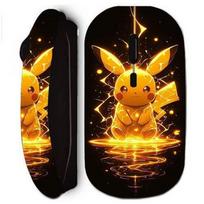 Souris sans fil - Pikachu - Eclair - Noir - Nano clé USB - Portable
