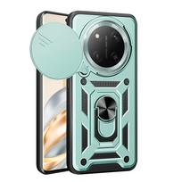 Apsauginis dėklas kamerai Honor X9C X9c Smart X9B X9A X9 X60 Pro Honor Magic 7 Lite 6 Pro 5 Lite Armor Hibridinis su žiedu Galinis dangtelis Honor X9b žalia