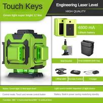 12/16 Line New Green Laser Level Portable Self Leveling Laser Projector 360° Horizontal and Vertical Cross Lines Measure Tool