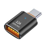 Type C to USB 2.0 Adapter Supports 480Mbps Data Transfer and Charging for Smartphones Tablets and More juoda