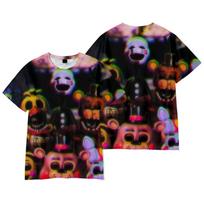 Anime Five Nights At Freddys Marškinėliai Harajuku Vintažiniai 2026 Nauji Marškinėliai Vyrams Hip Hop Gatvės Apranga Per dydį Marškinėliai XS