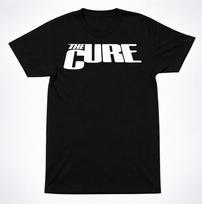 The Cure Classic Bold Logo Shirt New Wave Gothic Rock Music Tee 4XL