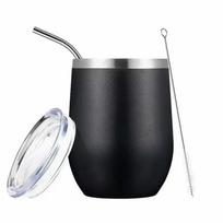 Premium Bombilla High Quality Yerba Mate Gourd Set Double-Wall Stainless Steel Mate Tea Cup and Bombilla Set Includes Yerba Mate Gourd Cup With One 301-400ml