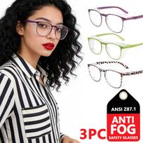 safety rated antifog goggles fashionable safety glasses women eye glass for eye dry for cold weather safety glasses z87 HM9