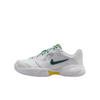 Nike Court Jr. Lite 2 GS White Healing Jade Speed Yellow Kids Sneakers Dark-Atomic-Teal CD0440-103 38.5 gray