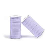 Factory  White Black 12mm Knitted Braided Spandex Elasticband Used for Face Cover 1.2 Cm balta