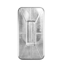3D sublimacinis tuščias telefono dėklo formelis iPhone, vieno sluoksnio PC kietas plonas, šilumos perdavimo spausdinamas mobiliojo telefono dangtelio formavimo įrankis, metaliniai įrankiai For iPhone17&Mold for 2 in 1 Case&Corrugated Box sidabras