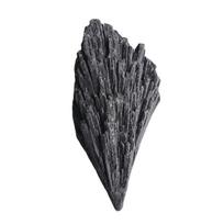 Collection Fan-shaped Black Tourmaline Black Tourmaline Raw Stone Ornament  Home Decor S
