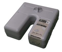 Tarp for awning, water injection weight, 5L, U-shaped, multi-weight box, pilka spalva