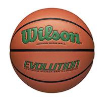 Wilson Basketball EVOLUTION WTB0595XB0701 Indoor Size 7/Diameter Approx. 24.5cm Orange/Green No. 7/Approx. 24.5cm in diameter žalia