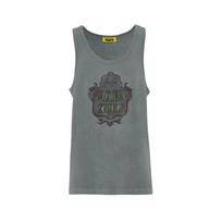 Onitsuka Tiger SS26 Print Tank Top Men's Gray 2181B148-020 M