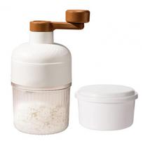 Hand Ice Shaver Shaved Ice Machine Hand Cranked Snow Cone Maker Portable Mini Ice Shaver for Smooth Snowflake Summer Desserts