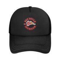Red Devils Baseball Cap for Unisex Women Bulk Snapback Trucker Hats Adjustable Unisex Fishing Mesh-Back Hats Adjustable