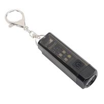Keychain Flashlight Plastic 2 Lighting Mode Magnetic USB Rechargeable Portable Mini Pocket Keychain