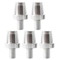 Aluminium-MTB Bike Bicycle Brake Handle Lever Adjusting Screws Fastener Bolt Brake Accessories, Silver/Black sidabras