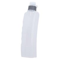 Squeeze Water Bottle PP5 Sports Water Bottle for Fanny Pack Outdoor Running Bike Cycling Black Print