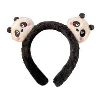 Cute Panda Hair Band Plush Animal Theme Hair Accessory Korean Style Headband Hair Decoration for Comfort and Style juoda