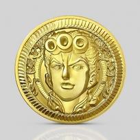 Giorno Jobana atminimo medalis, JOJO keisti nuotykiai, Anime prekės, Mažos dovanėlės, Kalėdinė dovana, Dovanėlės į kojinę auksas