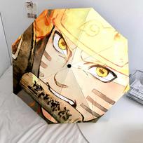 Naruto Anime Naruto pattern, automatic folding umbrella, portable and foldable design, 8 ribs, a Christmas or birthday gift. įvairiaspalvis