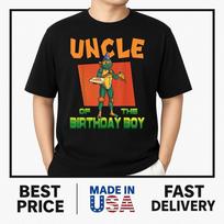 Teenage Mutant Ninja Turtles - Mikey Uncle of the Birthday Boy Pizza TheON TREND Unisex T-Shirt L