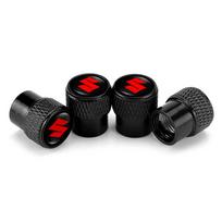 Suzuki Tire Valve Cap Ignis Wagon R Jimny Swift MR Suzuki juoda