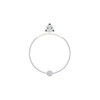 Swarovski Poliarinė Bestija Ledo Lokys Kristalinis Magnetinis Užsegimas Apyrankė Moteriška apyrankė 5511102 Box (Random Color),M white