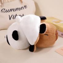 Double-Sided Flip Panda Toy Capybara Transform Plush Doll 2-in-1 Capybara Flip Change Transform Panda Soft Pillow Children Gifts