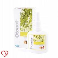 I.C.F. OTOACT 100 ml ausų valymo emulsija šunims ir katėms