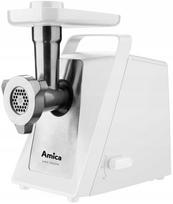Mėsos malimo mašina Amica MM3012, 2000 W, 2,7 kg/min, balta, atbulinės eigos funkcija