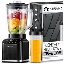 Kokteilinė 1500 W, stiklinis 1,5 l ąsotis, 600 ml gertuvė, titano peiliai
