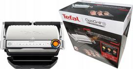 Elektrinis grilis TEFAL OptiGrill+ GC717D10, 2000 W, sidabrinis-pilkas