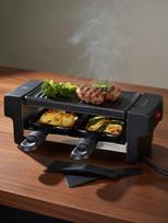 Elektrinė raclette grilis SilverCrest SRG 350 B3, juodas, 350 W