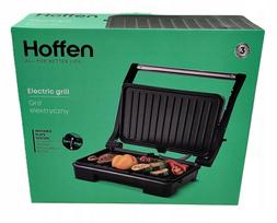 Elektrinis grilis Hoffen, 1000 W, nelipnus, juodas